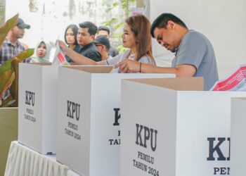 Bobby Nasution dan Kahiyang Ayu Gunakan Hak Suara pada Pilpres 2024