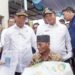 Pj Gubernur Sumut Dampingi Menteri PMK Serahkan Bantuan Pangan CPP di Belawan