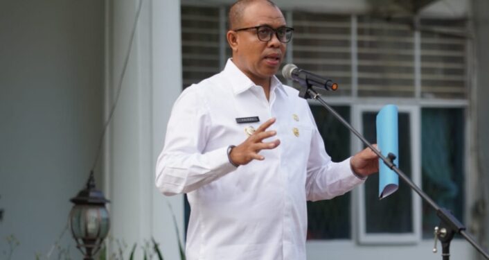 Pimpin Apel Gabungan Perdana, Faisal Hasrimy: Terapkan 4 Prinsip ASN Berkualitas