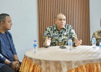 Bersilaturahmi dengan KNPI, Faisal Hasrimy: Wadah Pemuda Harus Bersinergi 