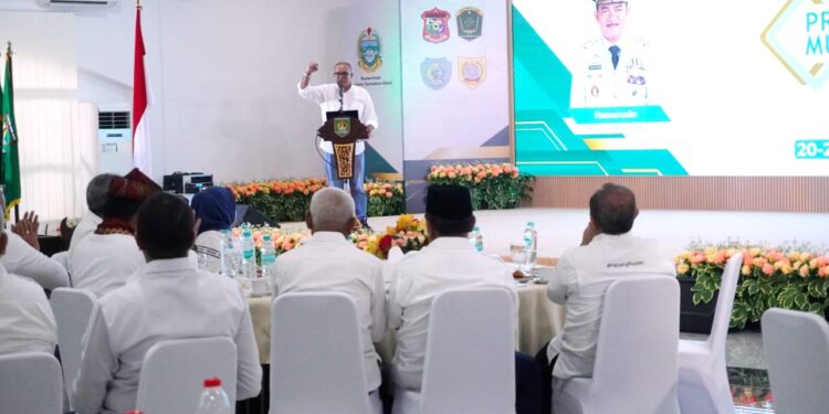 Pj Bupati Langkat Faisal Hasrimy Ajukan 98 Usulan pada Pra Musrenbang RKPD Sumut 2025 Zona Pantai Timur