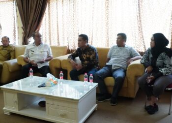 Audensi dengan KPU, Faisal Hasrimy Titip Pesan: Sukseskan Pilkada 2024