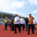 Tinjau Sport Centre Bersama Menko PMK dan Menpora, Pj Gubernur Sumut Optimis Stadion Sepakbola Rampung Juli