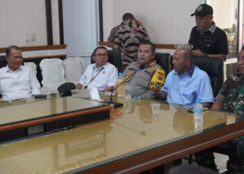 Zoom Meeting dengan Pj Gubsu, Syah Afandin: Pemilu di Langkat Aman Kondusif