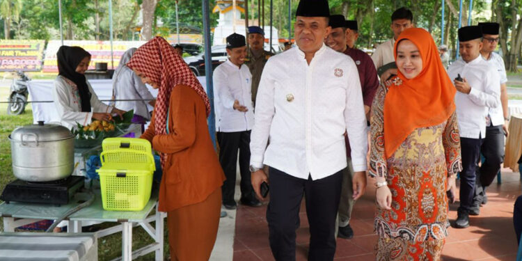 Pj.Bupati Langkat Buka Ramadan Fair Kabupaten Langkat 2024
