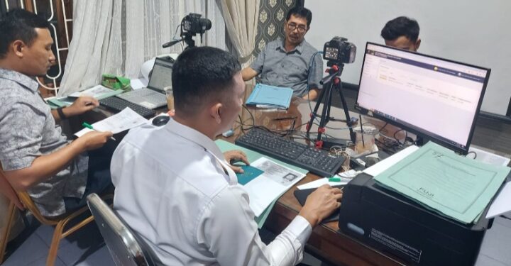 Imigrasi Belawan Melayani Eazi Pasport di GBKP Rungun Setia Budi Medan
