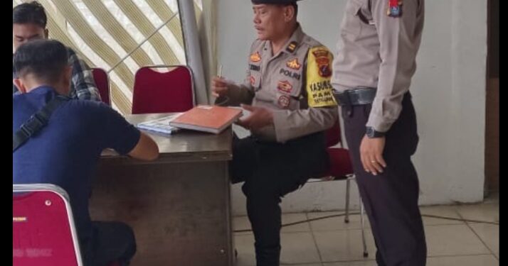 Personel Polres Labuhanbatu Laksanakan Pengamanan Gudang Logistik KPU