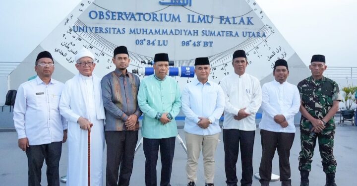 Bobby Nasution Pantau Hilal Awal Ramadan Tahun 1445 H