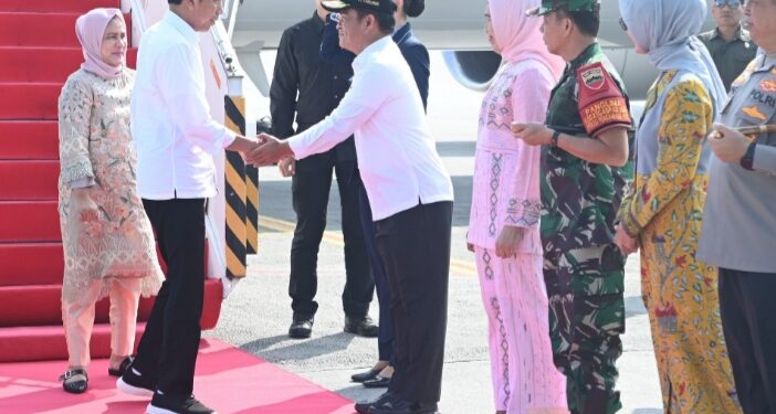 Kunker ke Sumut, Pj Gubernur Hassanudin Sambut Kedatangan Presiden RI Joko Widodo