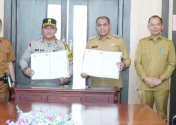 NPHD terkait Pengamanan Pilkada, Bukti Keseriusan Pj Bupati Langkat Hadapi Pilkada 2024