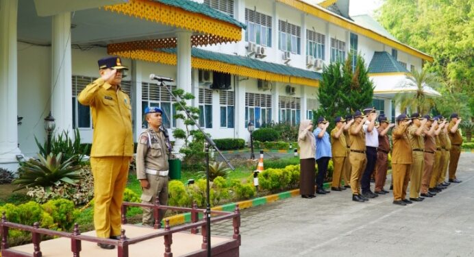 Apel gabungan Pemkab Langkat, Disdukcapil Diminta Lebih Proaktif Menjemput Bola
