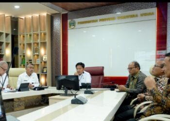 Rakor Pelaksanaan Pilkada 2024 , Pj Gubernur Sumut Sambut Baik Arahan Mendagri