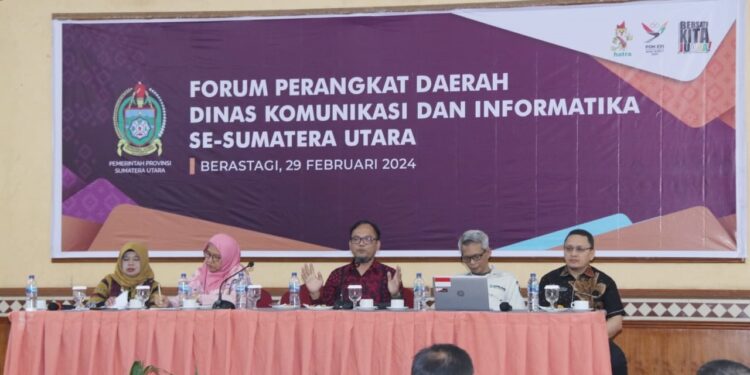 Selaraskan Program Kerja Tahun 2025, Dinas Kominfo Sumut Gelar Forum Perangkat Daerah 