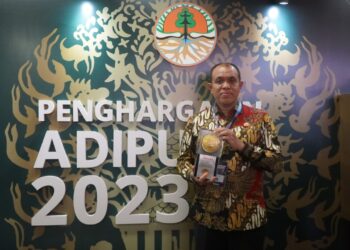 Pj Bupati Langkat Faisal Hasrimy Jemput Piala Adipura tahun 2023 untuk Langkat