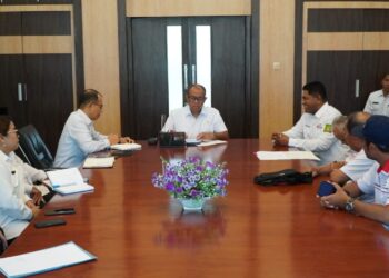 Audensi dengan Pj Bupati Langkat, PMI Langkat Berharap Langkat Tampung Pengungsi Rohingya