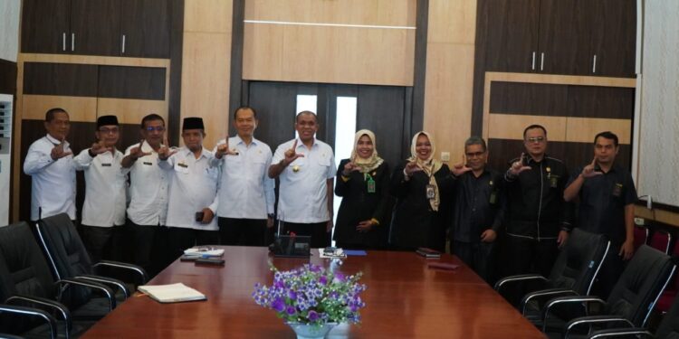 Pj Bupati Langkat Faisal Hasrimy Dukung kerjasama PA Stabat, Kemenag Langkat dan Disdukcapil