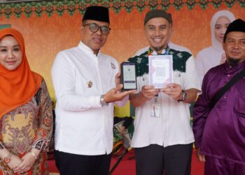 Pj.Bupati Langkat Buka Ramadan Fair Kabupaten Langkat 2024