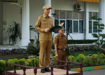 Pimpin Apel Gabungan, Sekda Langkat Amril Tegas untuk Turunkan Kemiskinan Ekstrim di Langkat