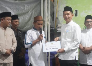 Rombongan Tim ll Pemkab Langkat, Safari Ramadhan di Kecamatan Binjai