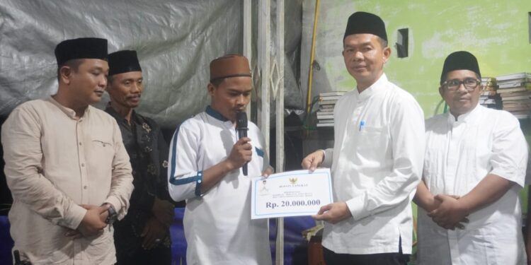 Rombongan Tim ll Pemkab Langkat, Safari Ramadhan di Kecamatan Binjai