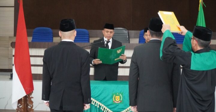 Pelantikan Pejabat Eselon II di Langkat, Faisal Hasrimy Titipkan Pesan Khusus