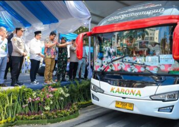 Mudik Gratis Bareng Pemko Medan, Bobby Nasution Berangkatkan 6.060 Pemudik