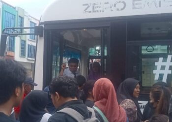 Bus Listrik Kota Medan Jadi Angkutan Umum Primadona Selama Libur Lebaran