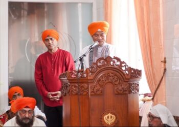 Hadiri Vaisakhi bersama Umat Sikh, Pj Gubernur sebut Pluralisme sebagai Kekayaan Sumut