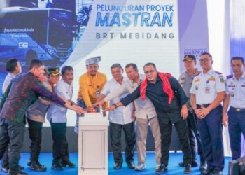 Luncurkan BRT Mebidang, Bobby: Hadirkan Moda Transportasi Andal, Nyaman Atasi Kemacetan