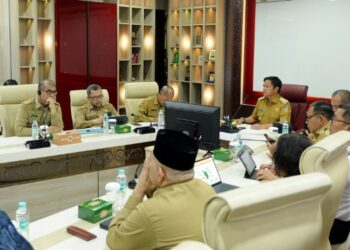 Pj Gubernur Sumut Ikuti Rakor Pengendalian Inflasi Usai Idulfitri dan Libur Nasional