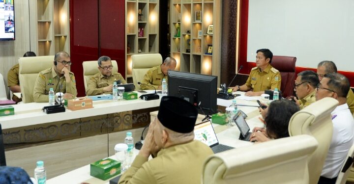 Pj Gubernur Sumut Ikuti Rakor Pengendalian Inflasi Usai Idulfitri dan Libur Nasional