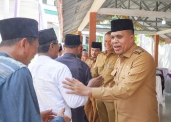 Hadiri Halal Bihalal Dinas Pendidikan Langkat, Pj Bupati Sampaikan Arahan Penting Terhadap Sekolah