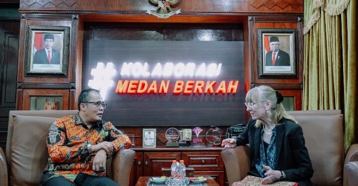 Jerman Ingin Perkuat Kerjasama Lingkungan dengan Pemko Medan