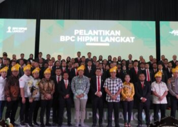 Pelantikan HIPMI Langkat, Pj Bupati Langkat Beri Pesan khusus kepada Pengurus