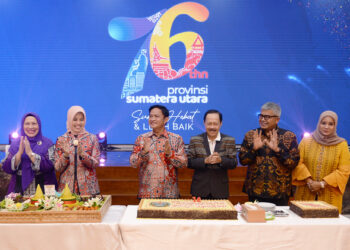 Pj Gubernur: HUT ke-76 Provinsi Sumut Jadi Ajang Evaluasi dan Introspeksi