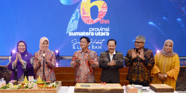 Pj Gubernur: HUT ke-76 Provinsi Sumut Jadi Ajang Evaluasi dan Introspeksi