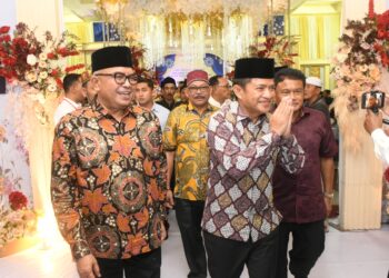 Silaturahmi dengan Pj Gubernur Aceh, Pj Gubernur Hassanudin Harap Hubungan Aceh dan Sumut Semakin Kuat