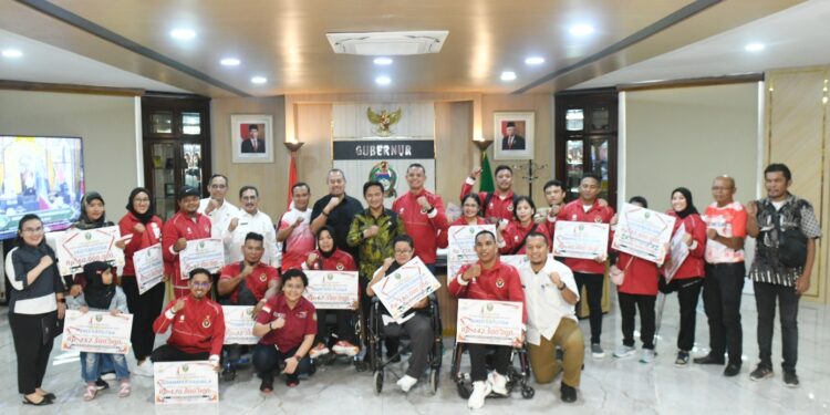 Harumkan Nama Sumut di Ajang Internasional, Pj Gubernur Sumut Beri Bonus Rp3,1 Miliar ke Atlet Penyandang Disabilitas