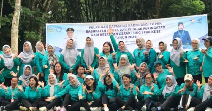 Pj Ketua TP.PKK Langkat Retno Faisal Hasrimy Ikuti Pelatihan dan Peringatan HKG PKK Tahun 2024