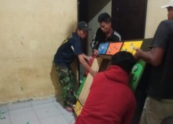 Polsek Medan Labuhan Tutup Lokasi Perjudian Tembak Ikan