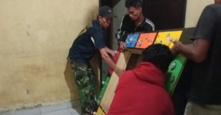 Polsek Medan Labuhan Tutup Lokasi Perjudian Tembak Ikan