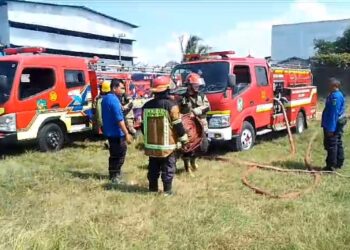Belasan Hektar Hutan Kosong Milik Pelindo Terbakar di Gabion Belawan