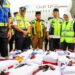 Pj Gubernur Sumut Lepas Keberangkatan 360 Jemaah Haji Kloter I asal Asahan