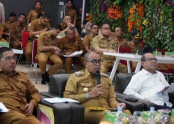 Dalam Rangka Peningkatan Implementasi SAKIP, Pj Bupati Langkat Faisal Hasrimy Dialog Kinerja dengan Kemenpan RB