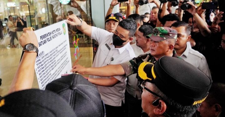 Tunggak Pajak Rp.250 Miliar Lebih Sejak Berdiri, Bobby Nasution Segel Mall Centre Point