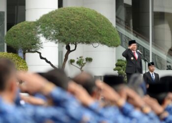 Harkitnas 2024, Pj Gubernur Sumut Terus Dorong ASN Beri Pelayanan Terbaik Sambut Indonesia Emas