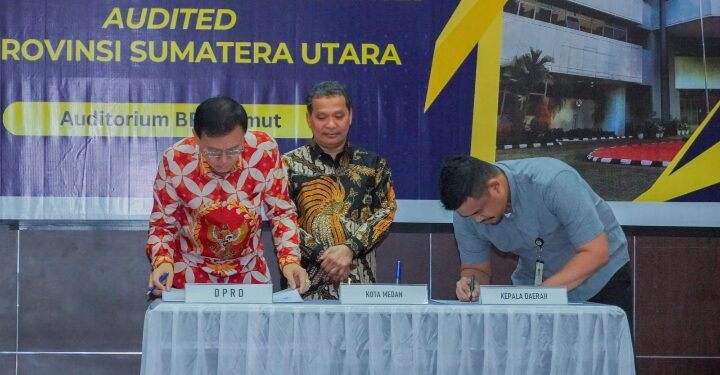 Untuk Keempat Kalinya, Pemko Medan di Bawah Kepemimpinan Bobby Nasution Raih Opini WTP