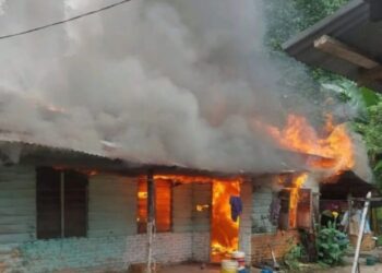 Rumàh Milik Nenek Samsidar Musnah Terbakar di Marelan