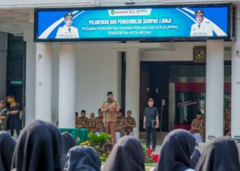 Bobby Nasution Lantik 679 PPPK Pemko Medan