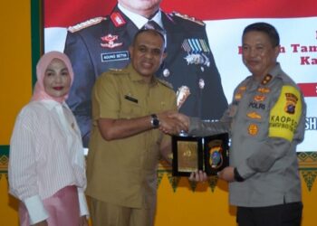 Berkunjung ke Kabupaten Langkat, Kapolda Sumut Disambut Hangat Pj. Bupati Langkat Faisal Hasrimy